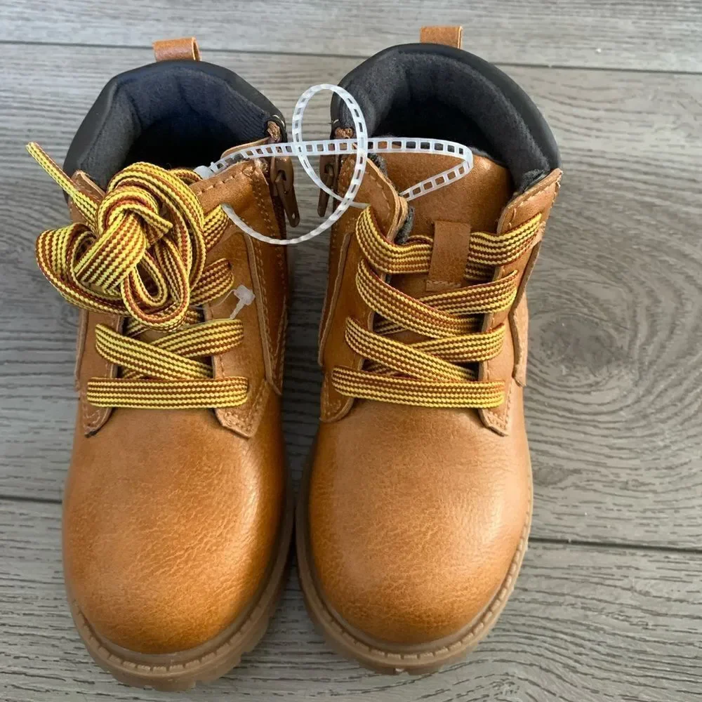 Carters boys boots with zipper on the side, perfect for winter